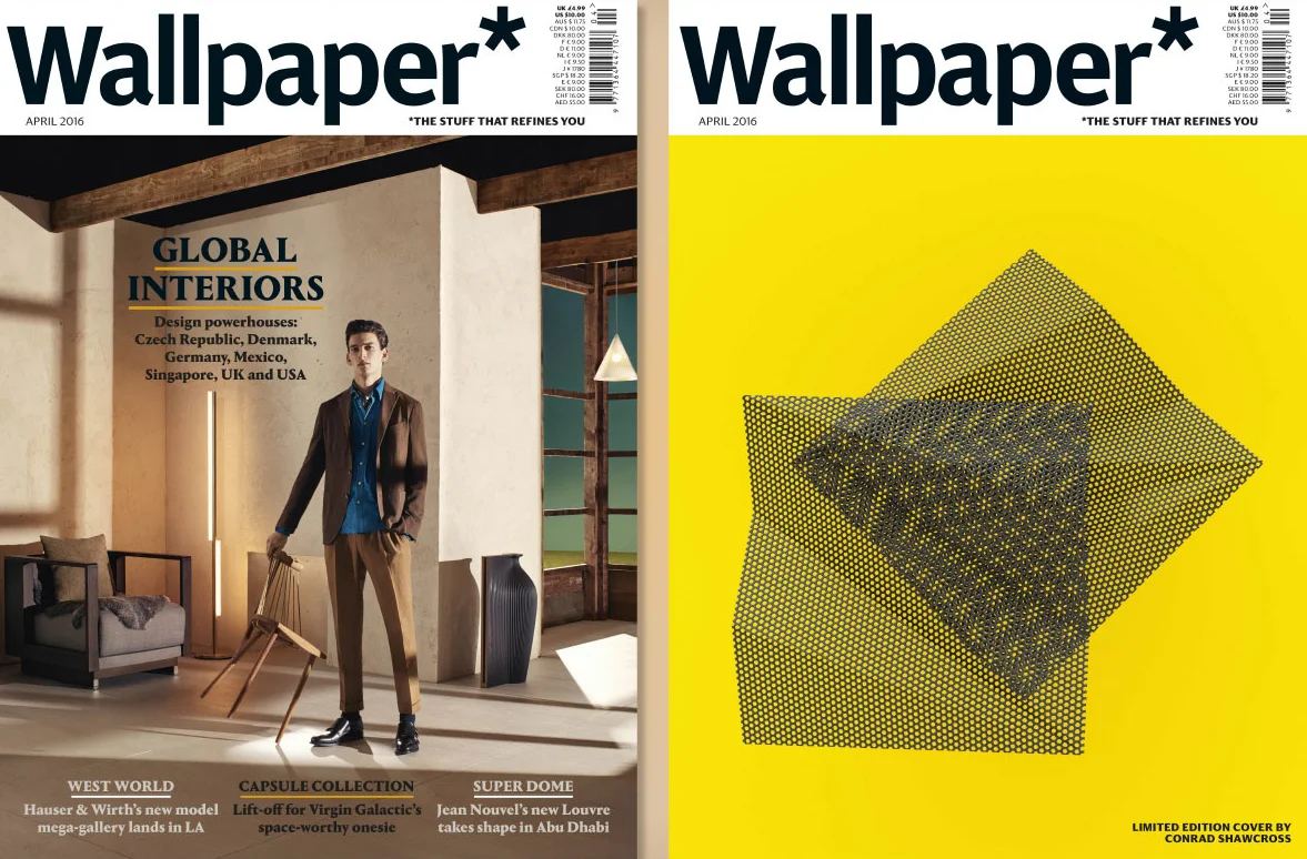 Wallpaper Magazine / Origami Planter 