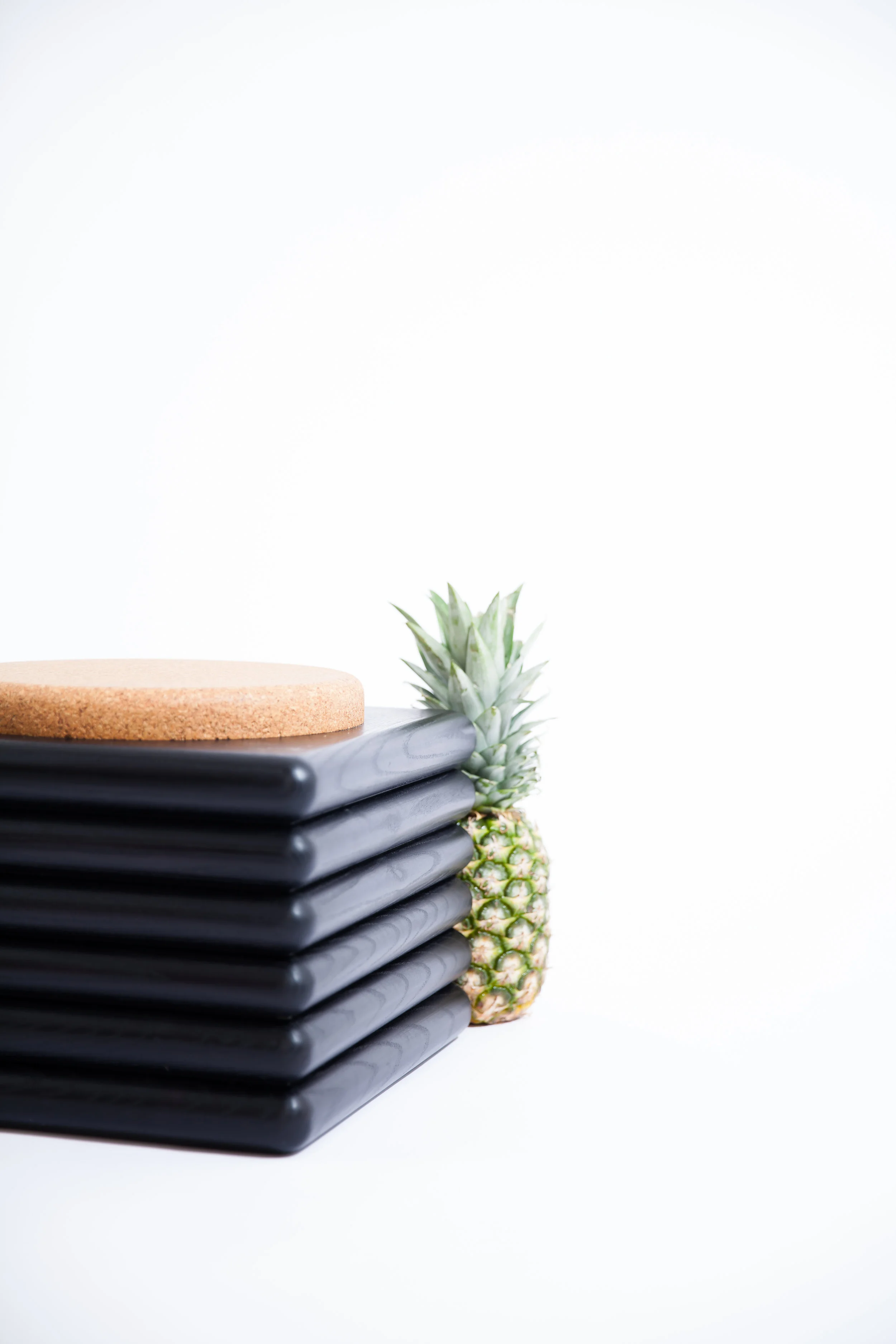 Ridge Stool and Pineapple by Trey Jones Studio