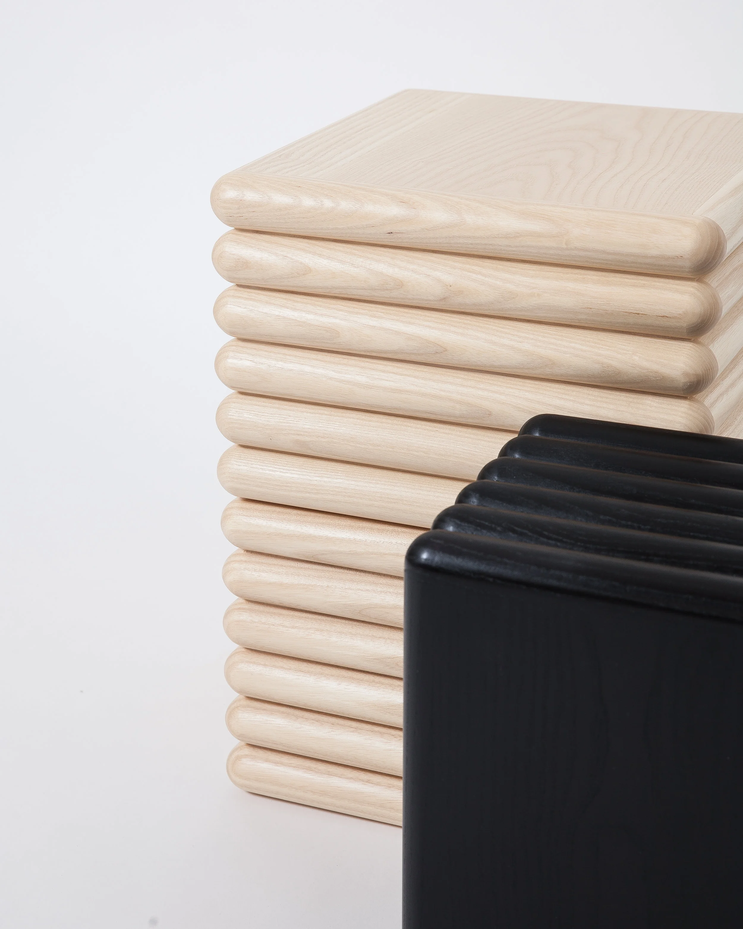 Ridge Side Table by Trey Jones Studio