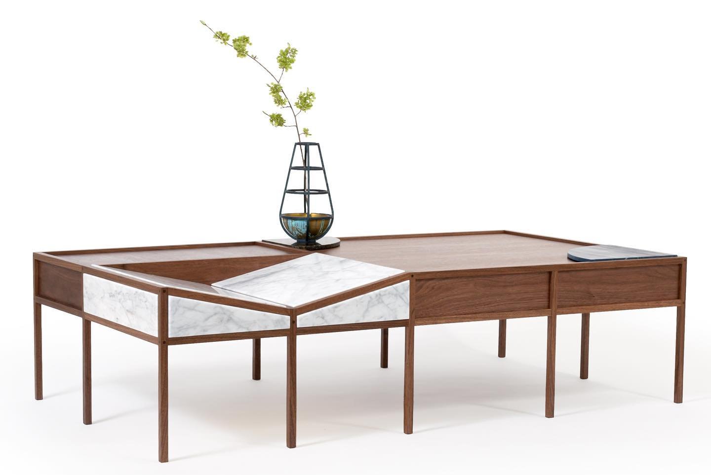 Bookscape Coffee Table in walnut