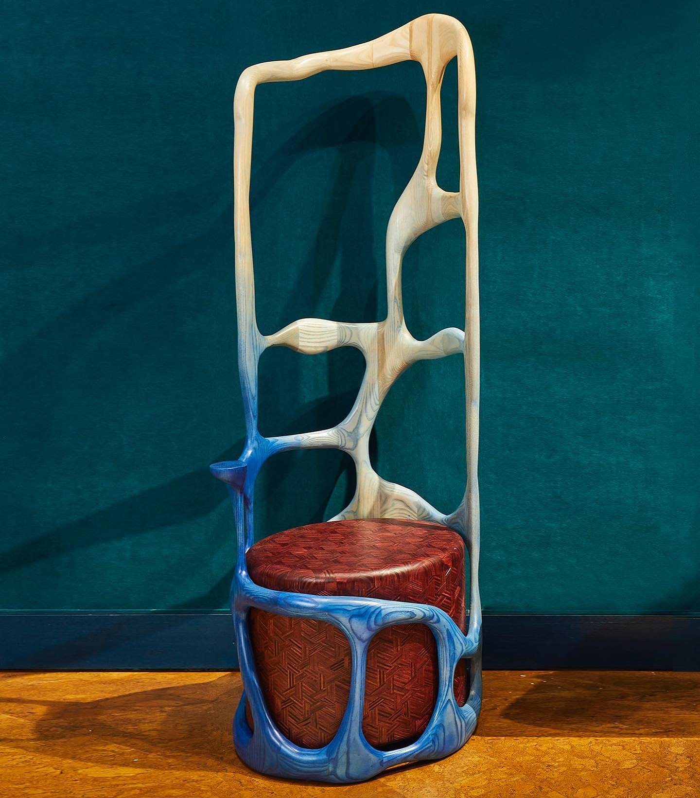 Nerikomi Ladderback Chair
On view @culture.object for Hyper-Materiality: a group exhibition exploring artistic practices that focus on the skillful manipulation of unusual materials with innovative processes