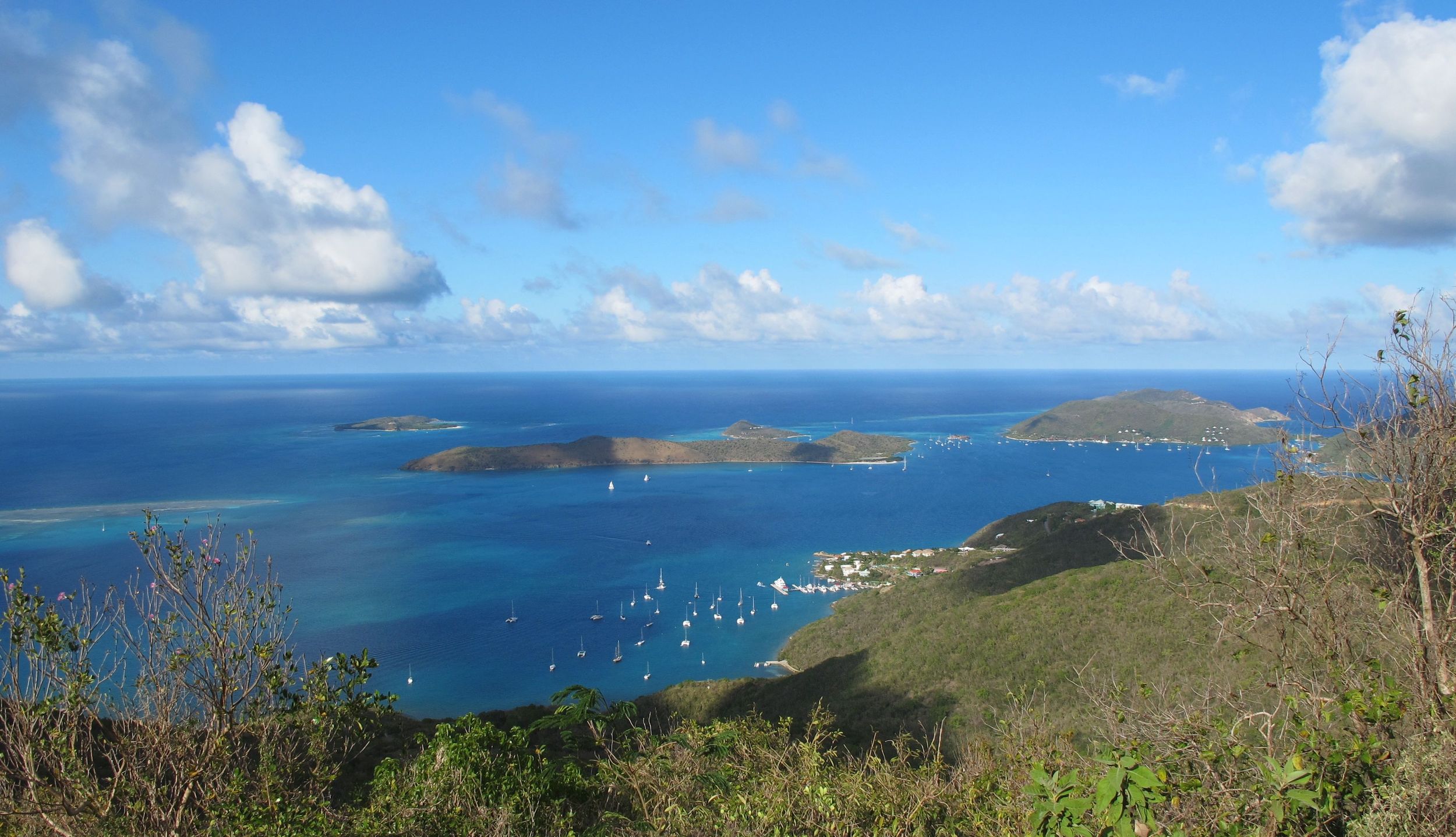 North Sound overlooking Leverick Bay