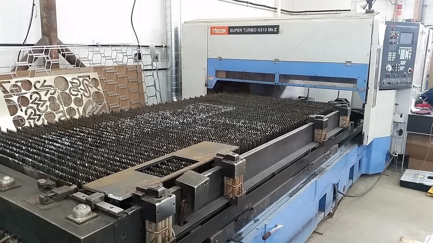 STX-510 Mazak MKII 2.5 kw Laser. Please call for details. 