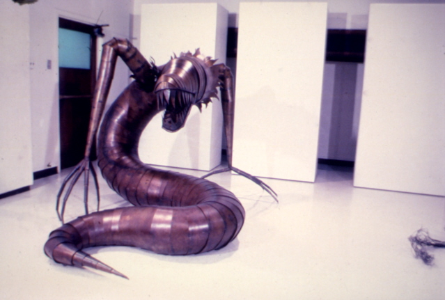 "Playtime Memories" steel 84"x 96"x 72" (1998)