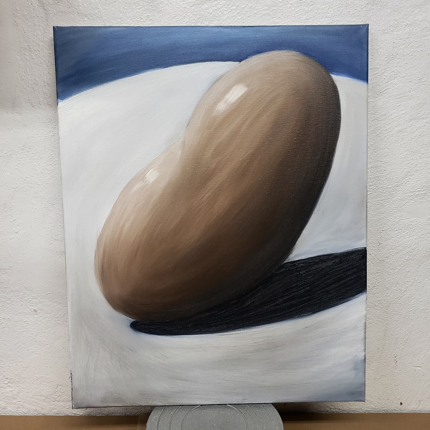 "May all beans have happiness"
16"x20"
2019
#oilpainting #art #conceptual