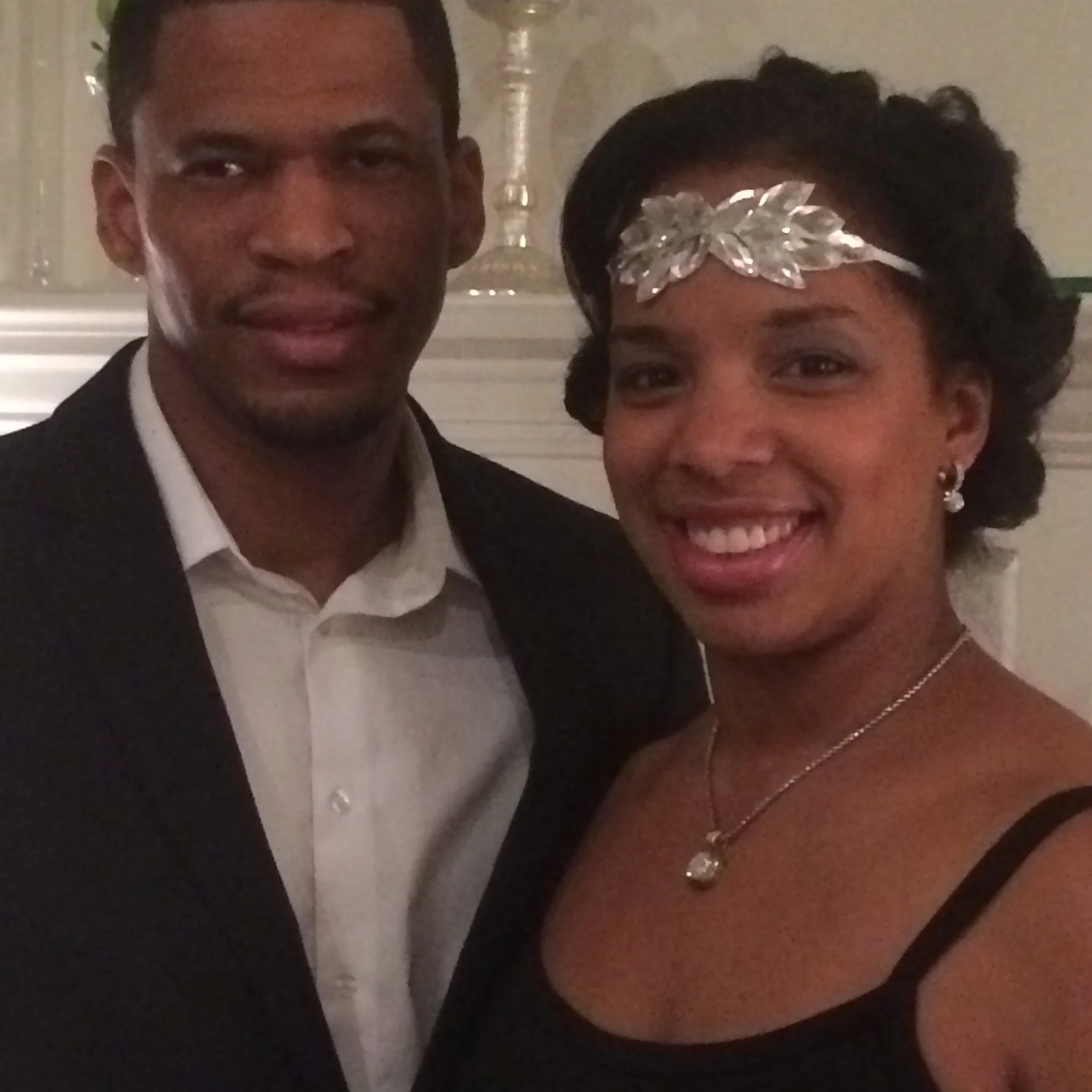 The Hubs and I before the Gala