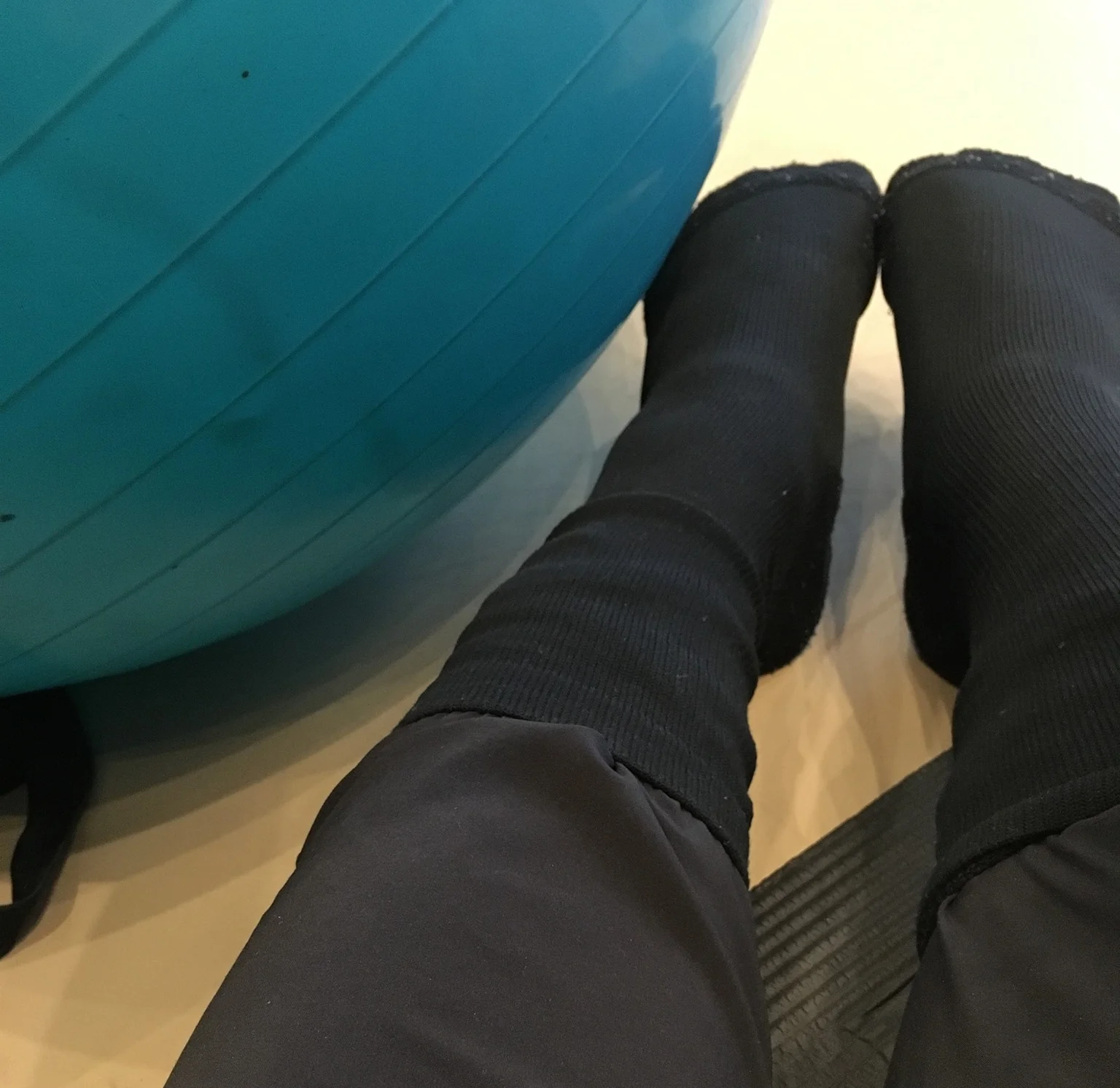 Wearing my Apolla INFINITE Shocks at a 2017 Progressing Ballet Technique™ Workshop