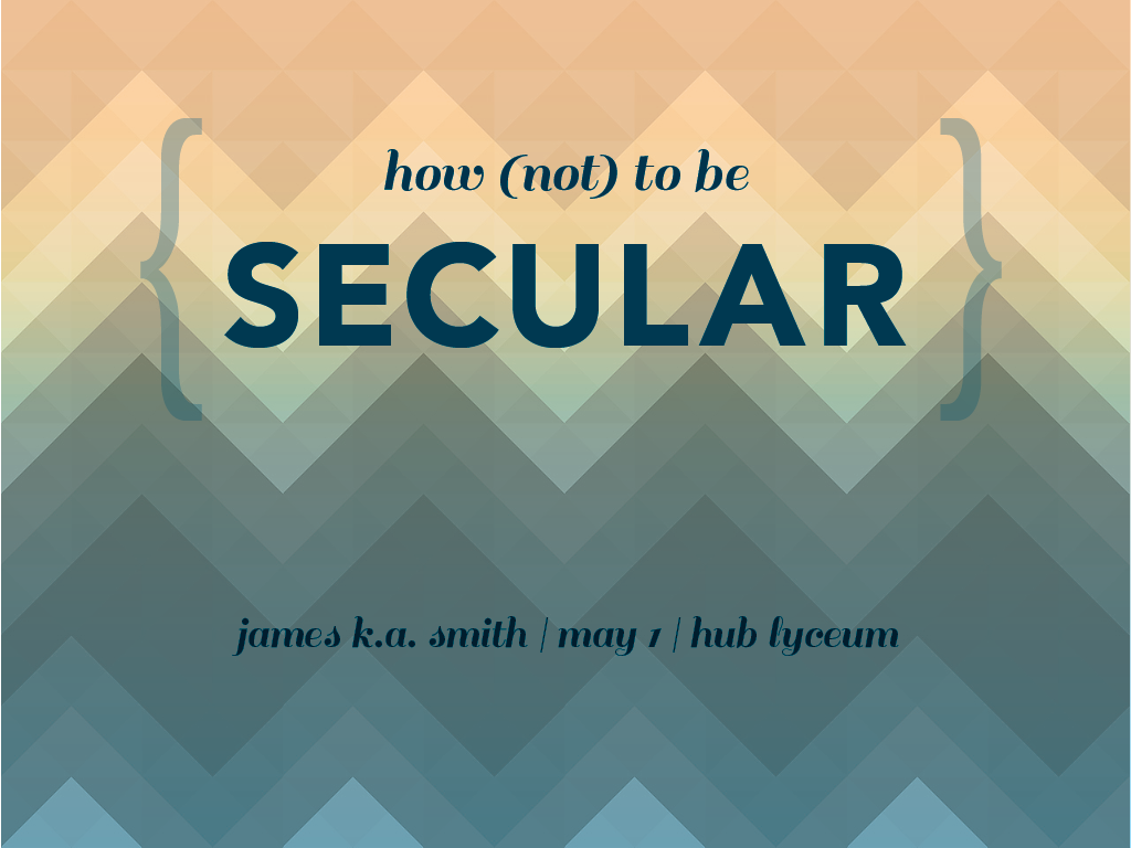 How (not) to be secular