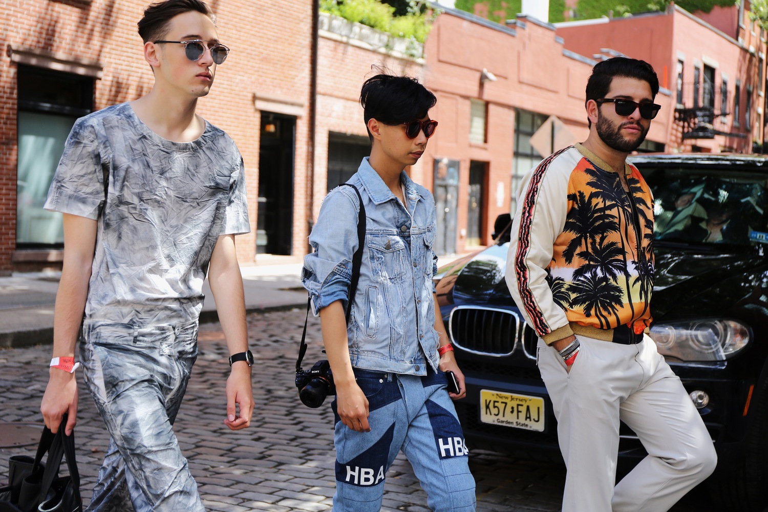 Gregory Davalos in a Dolce & Gabbana bomber