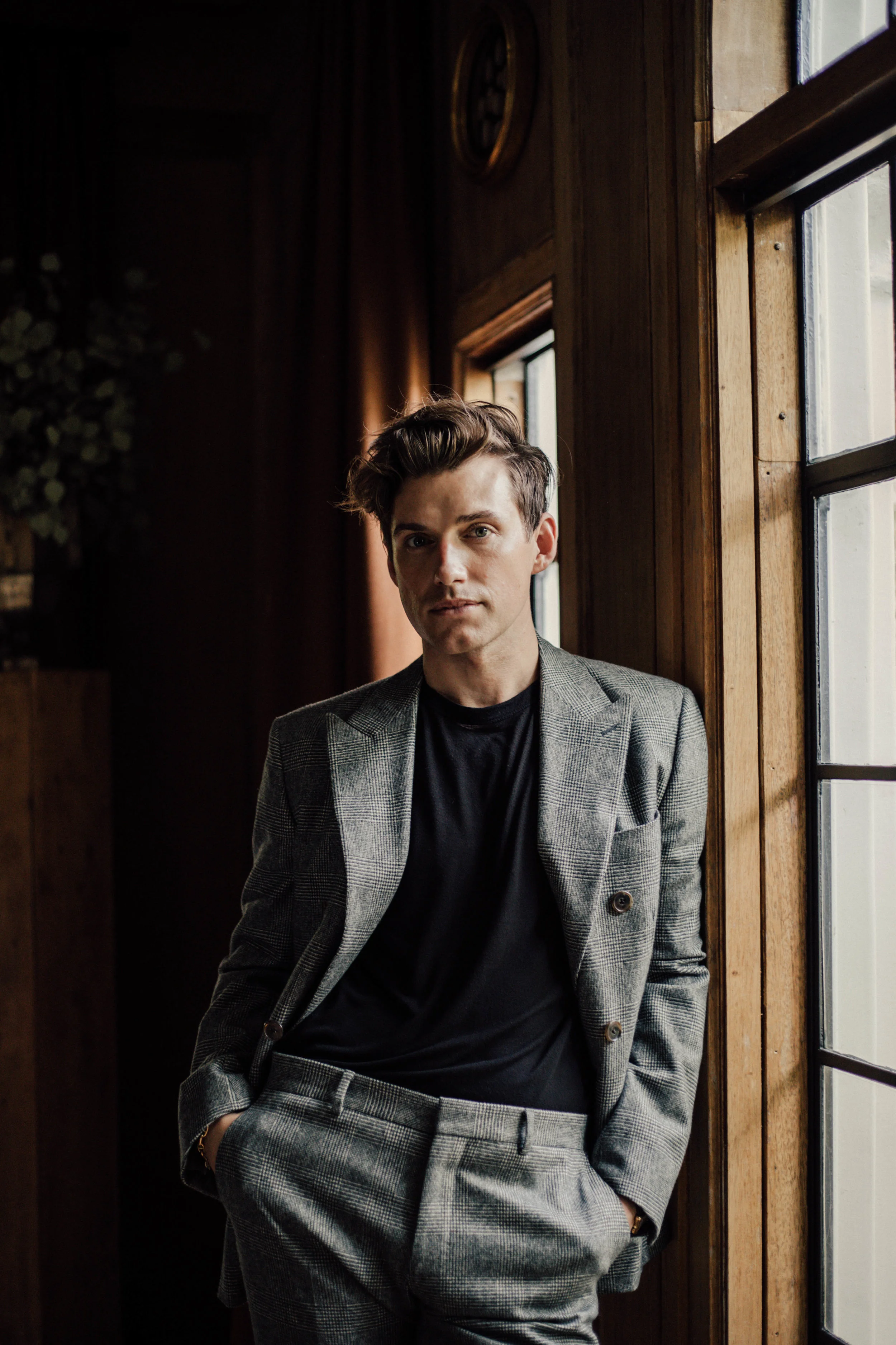 At Home with Jeremiah Brent — MEN'S 