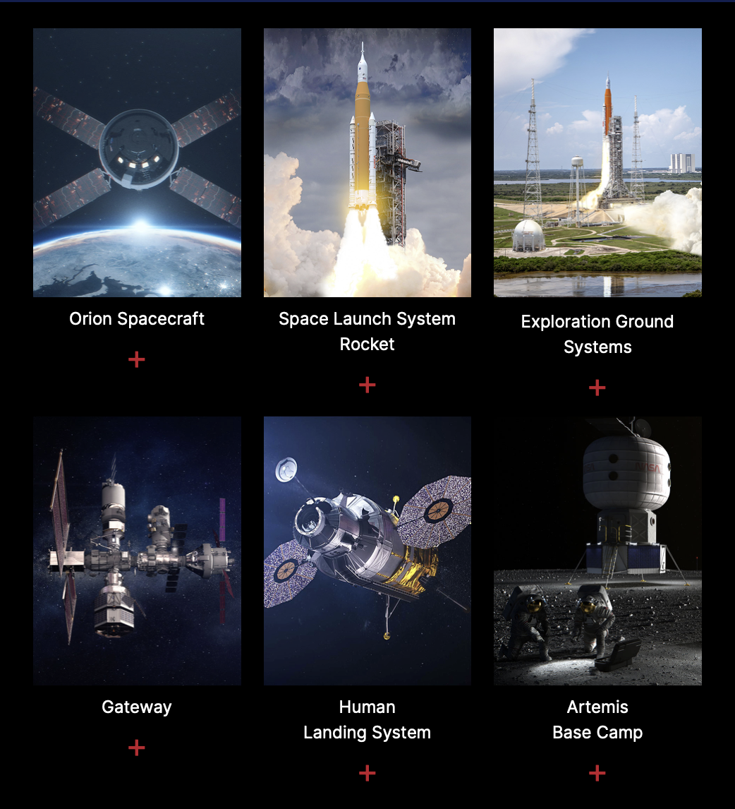 NASA Artemis website