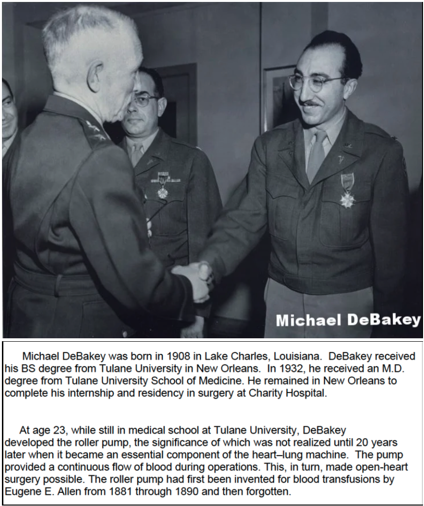    Michael DeBakey   -  bio and timeline         “DeBakey continued doing surgery until he was 90, and estimated that during the course of his career, he had performed over 60,000 operations and trained several thousand surgeons. In 2006, he suffered