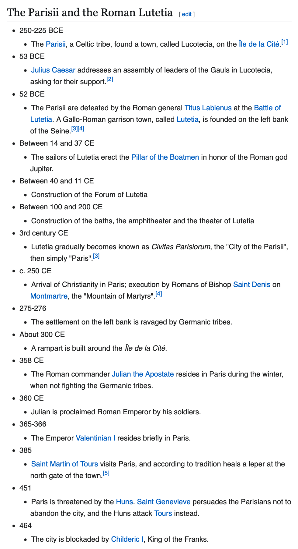    →  link to detailed timeline up to the present day   