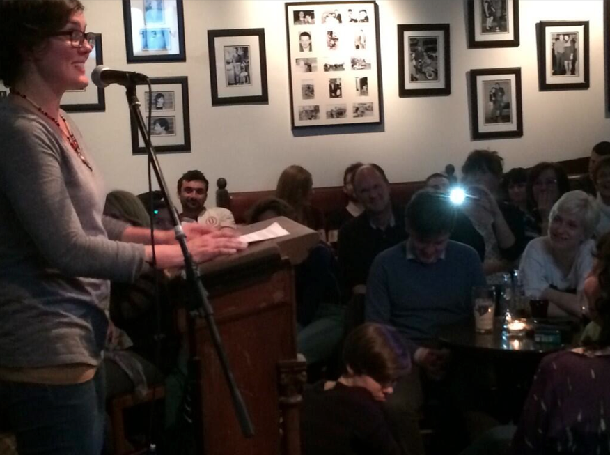Here is Jenn, entertaining us with stories of low flying breastmilk.&nbsp;