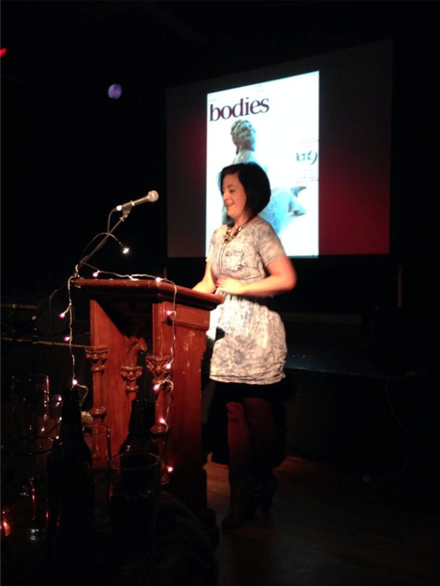 Here's Nuala telling her first story, and also the first ever Tenx9 story to include the subtle word 'ball bag' (#youcantakethegirlouttaderrybut....)