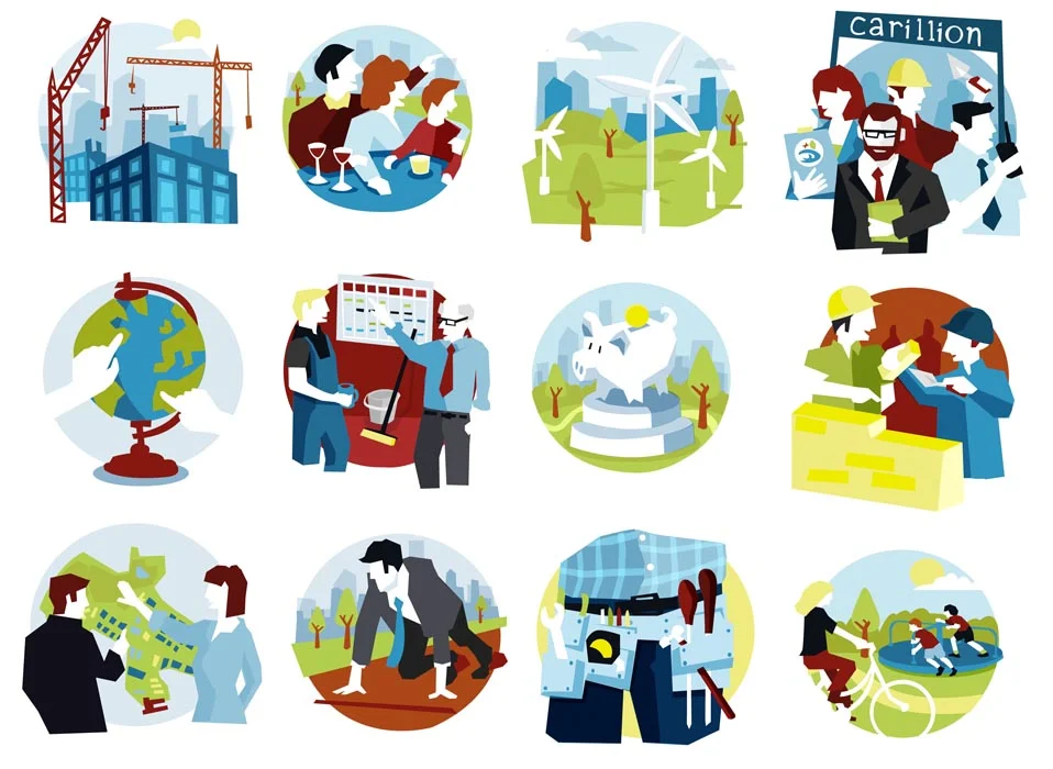 Here are some recent icons from some work I did with Scriberia and Carillion