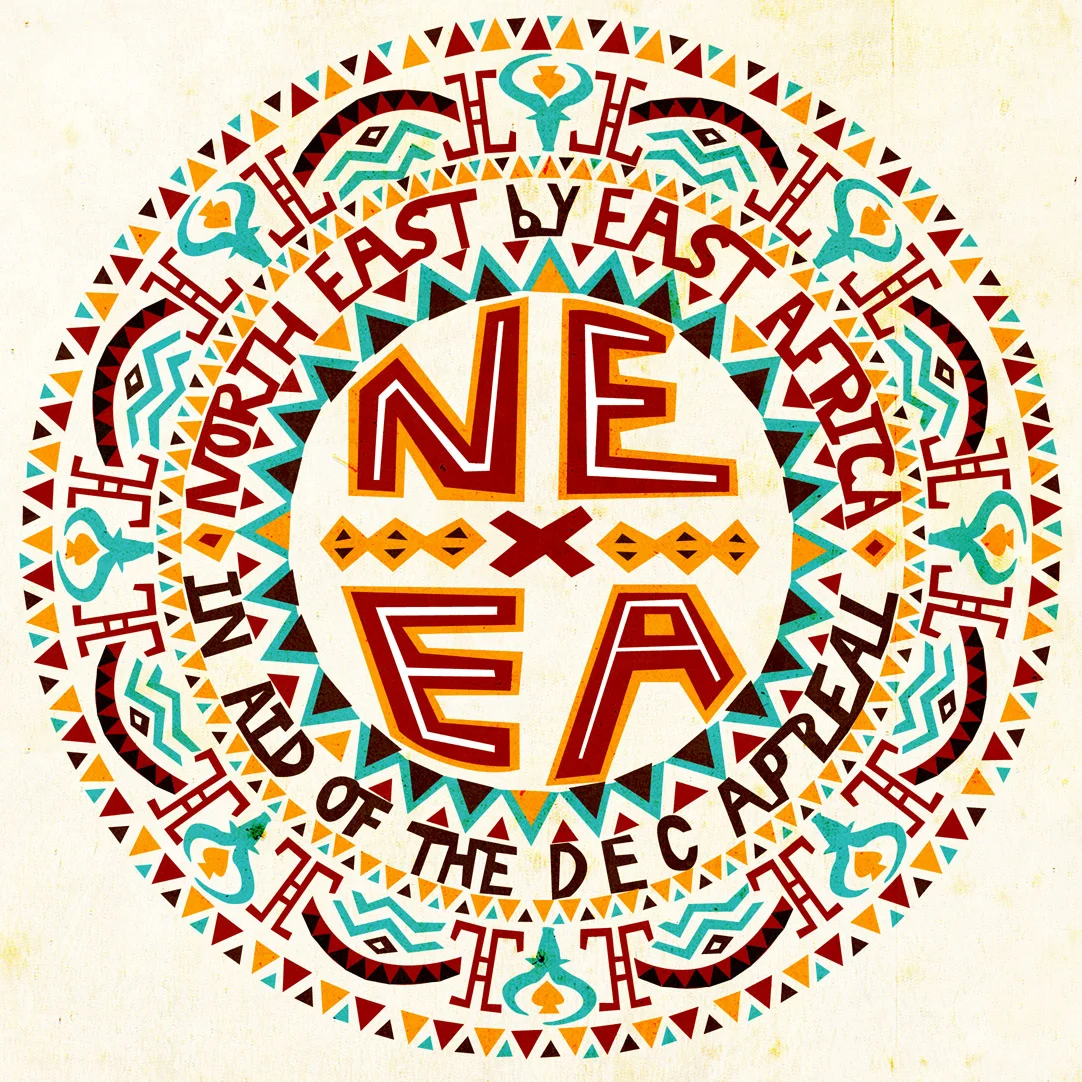 I’ve been creating some artwork for an exciting new charity CD. Its called NE x EA - North East by East Africa and is being put together by some lovely people in the North East of England to raise funds for the Disasters Emergency Committee Ea…