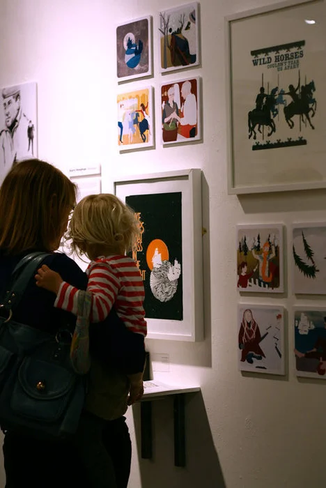 Here are some photos from my MA show at Tent London last weekend. Despite all the problems with setting up, getting in and overcrowding it ended up being a pretty good show!
To see more work and info from all the illustrators exhibiting please visit…