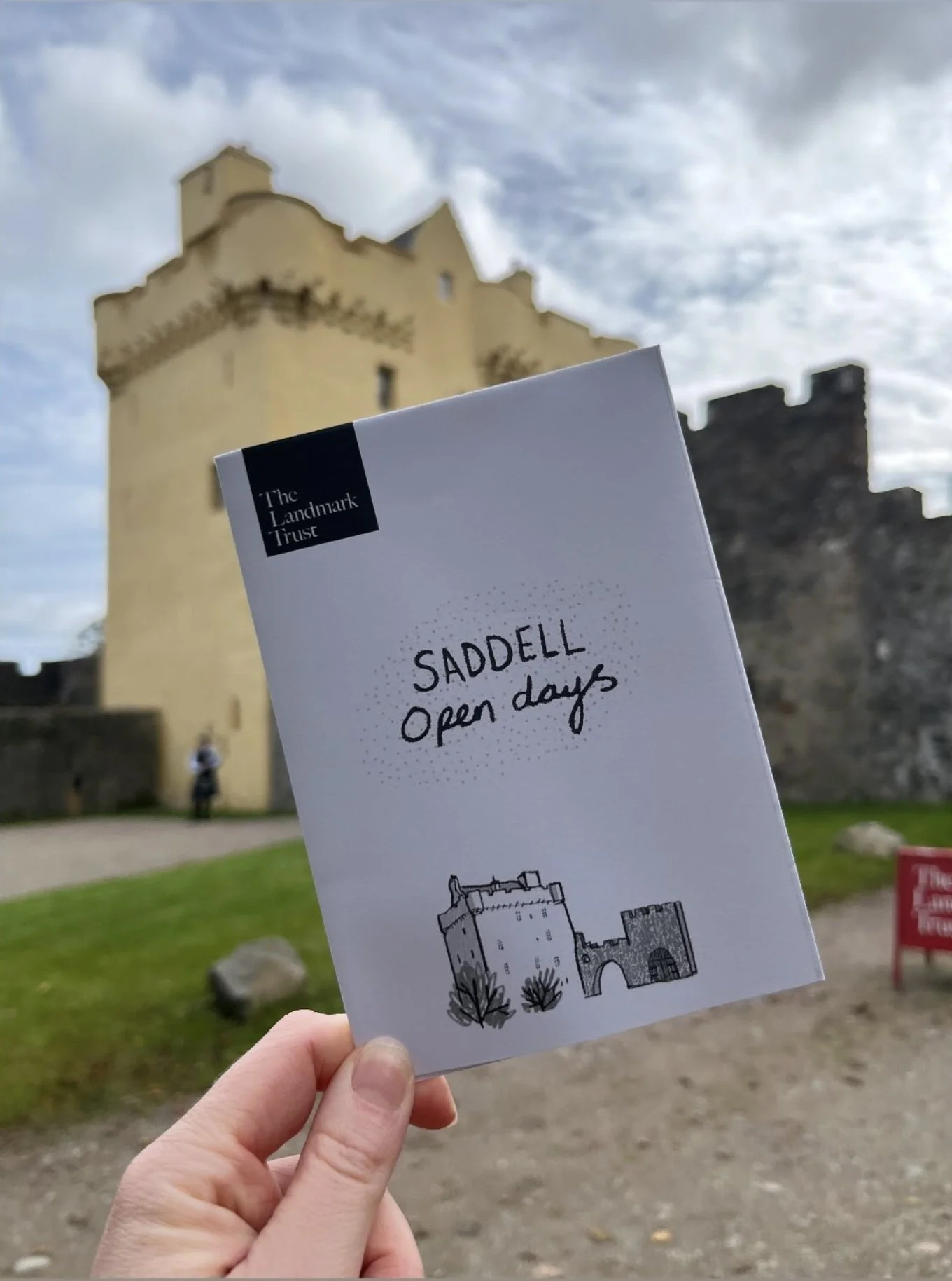 visitor map illustration of Saddell bay