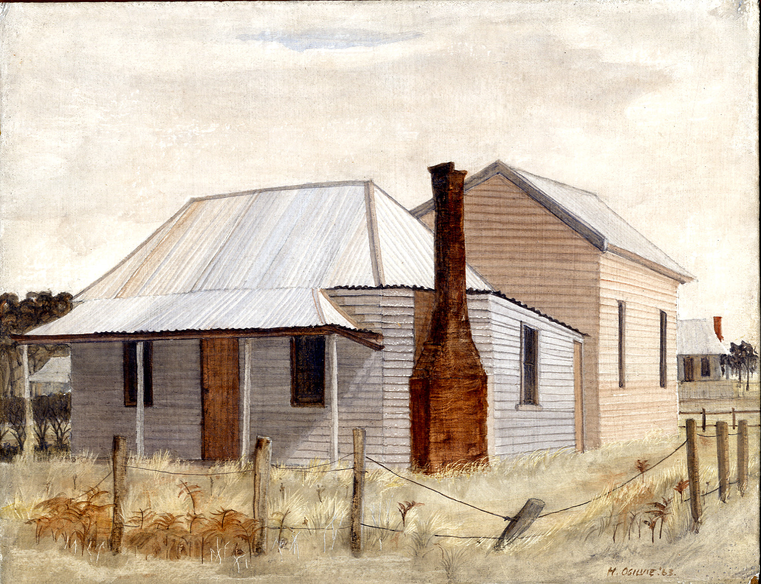 'Houses waiting for demolition'
