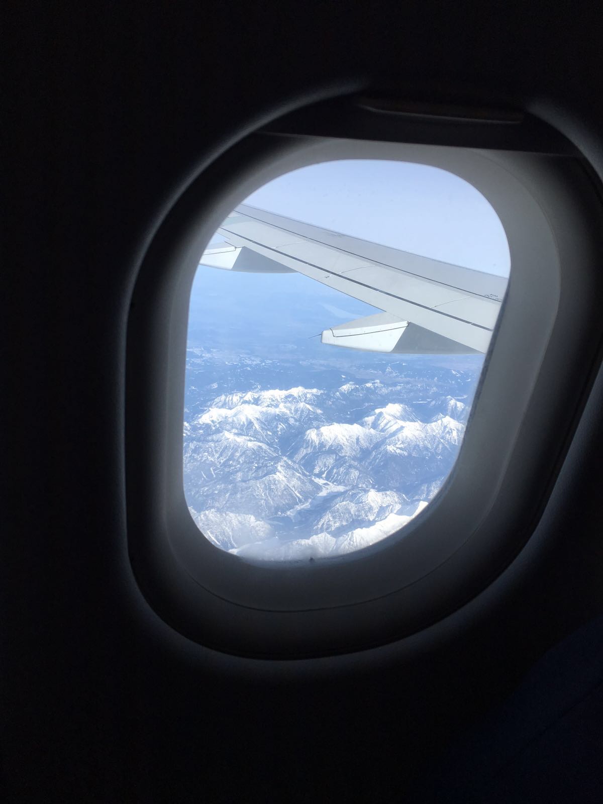 View of The Alps