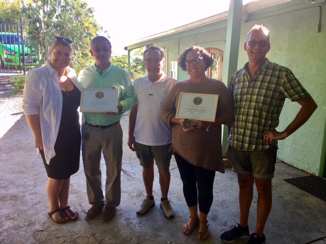Katherine Dohn, Michael Bornn, Olfert Andreasen, Gloria Zakers and Niels Kjaer