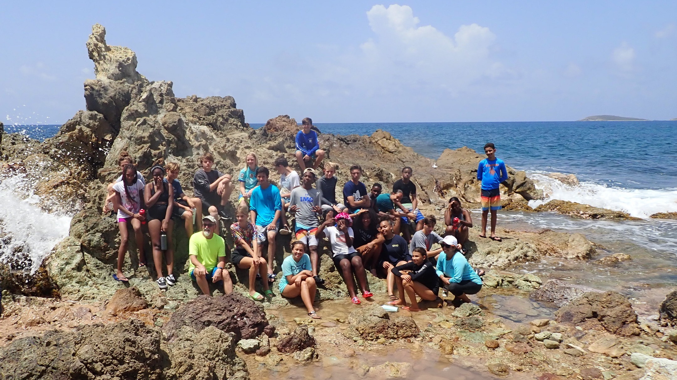 End Session students enjoy VI Eco Tours on St. Thomas