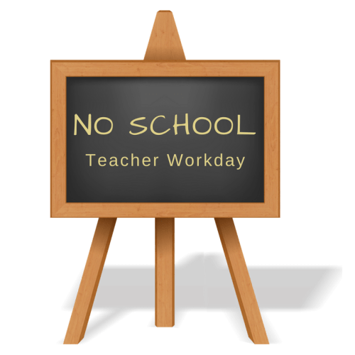 Staff Work Day - No School