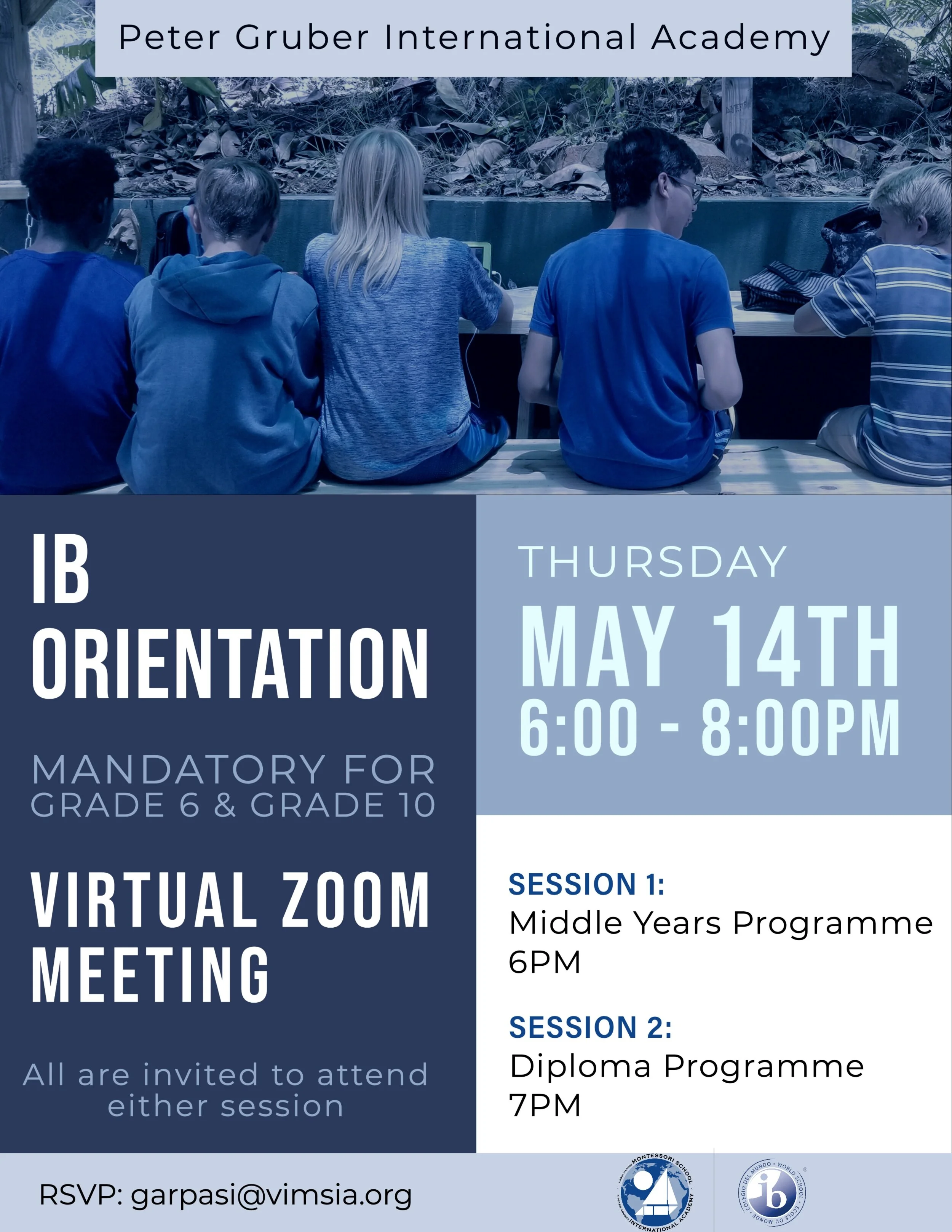 MYP/DP Grade 6/10 Orientation