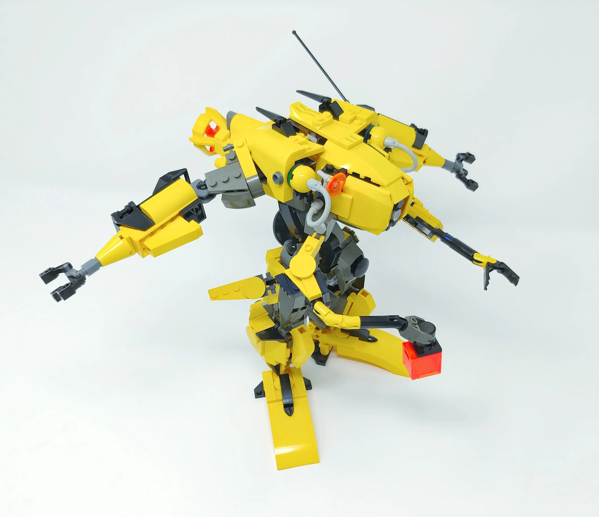 In a water environment, the extra wingspan is crucial for stability and maneuverability.