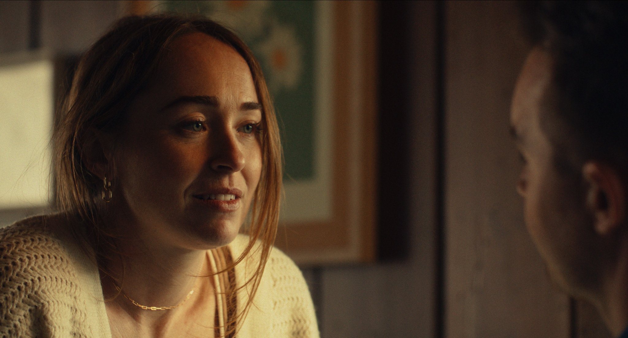 Meghan Leathers as Casey in Conflicting Reports