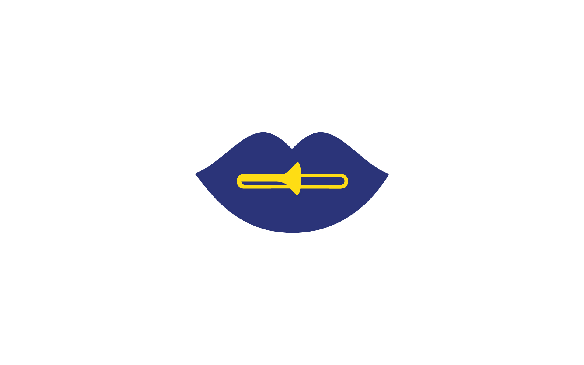 music logo lips