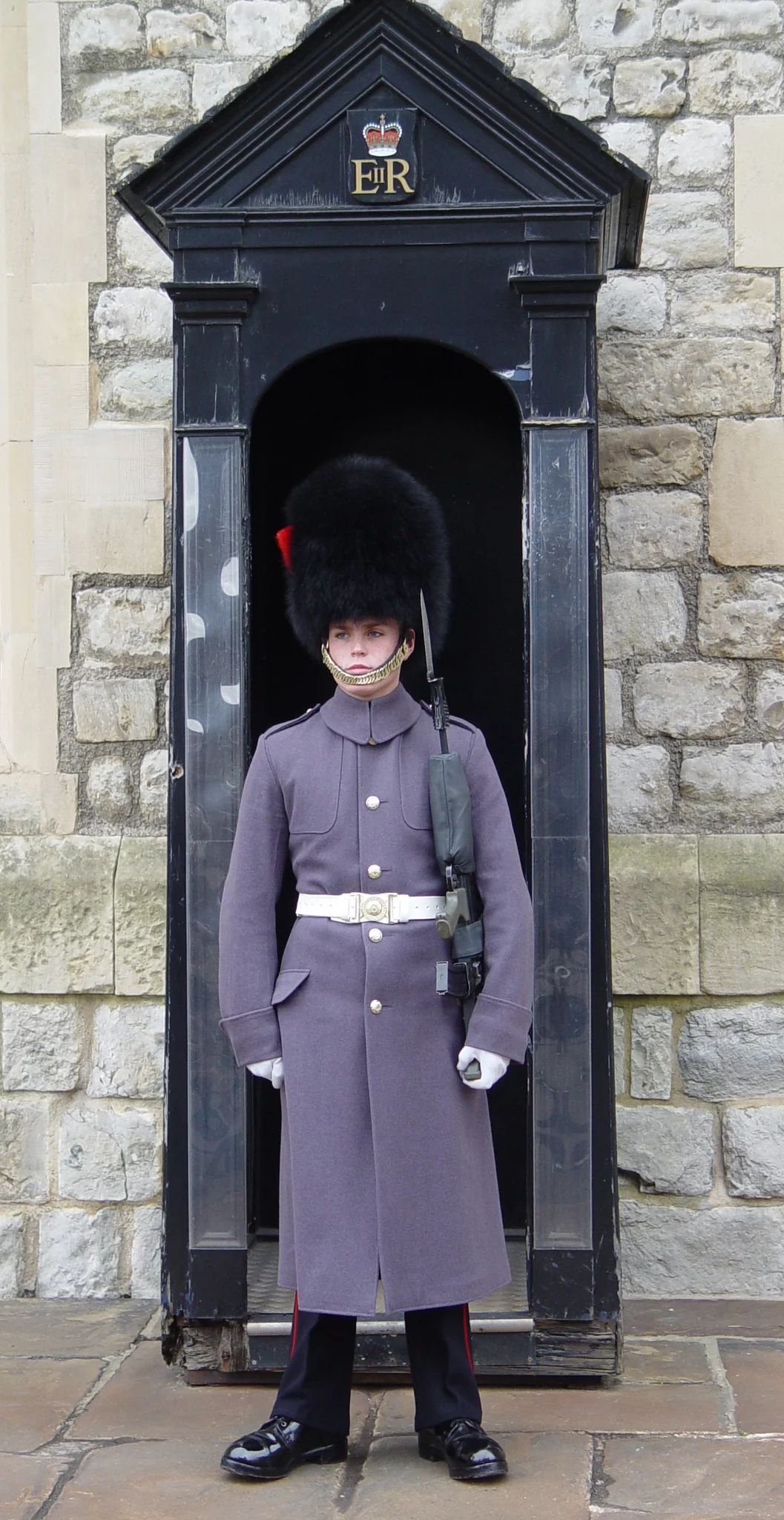 Guard at the Tower of London