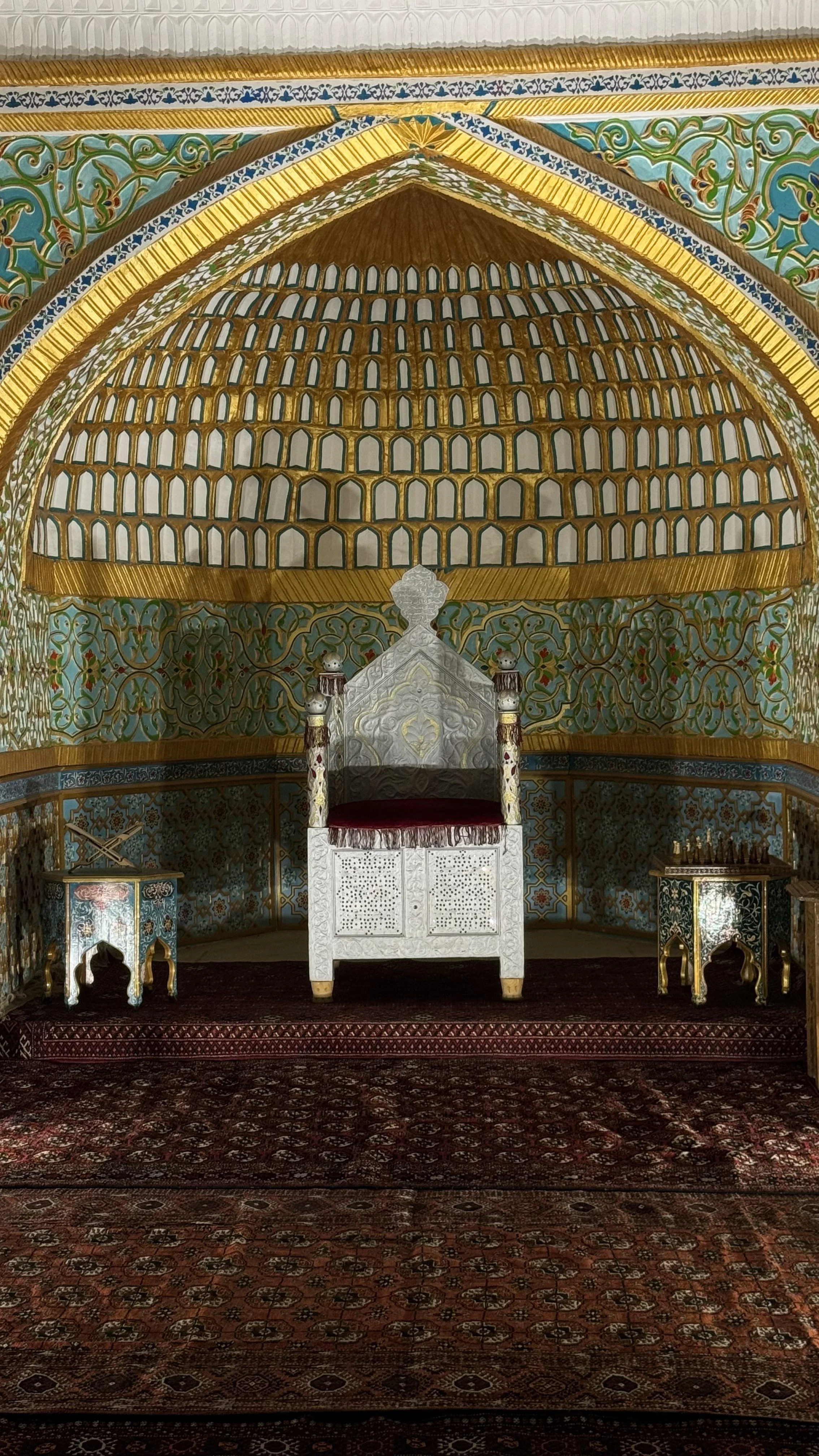 2026 - Khiva -Konya Ark - Throne Room