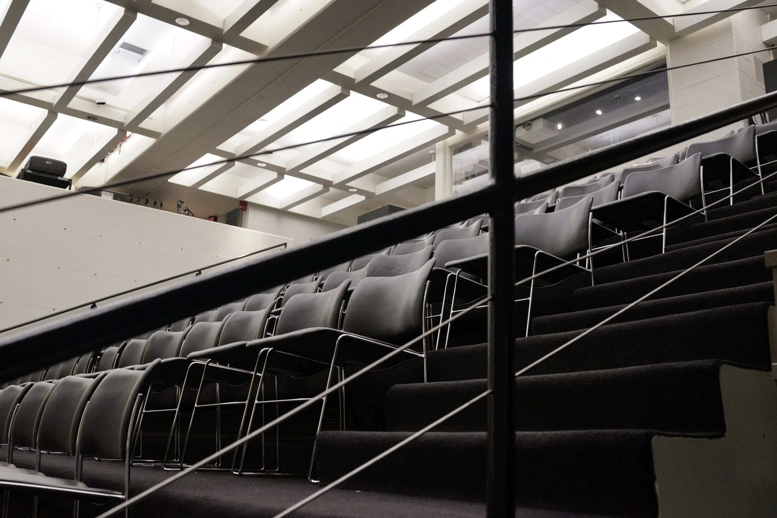 Ample lecture space. 