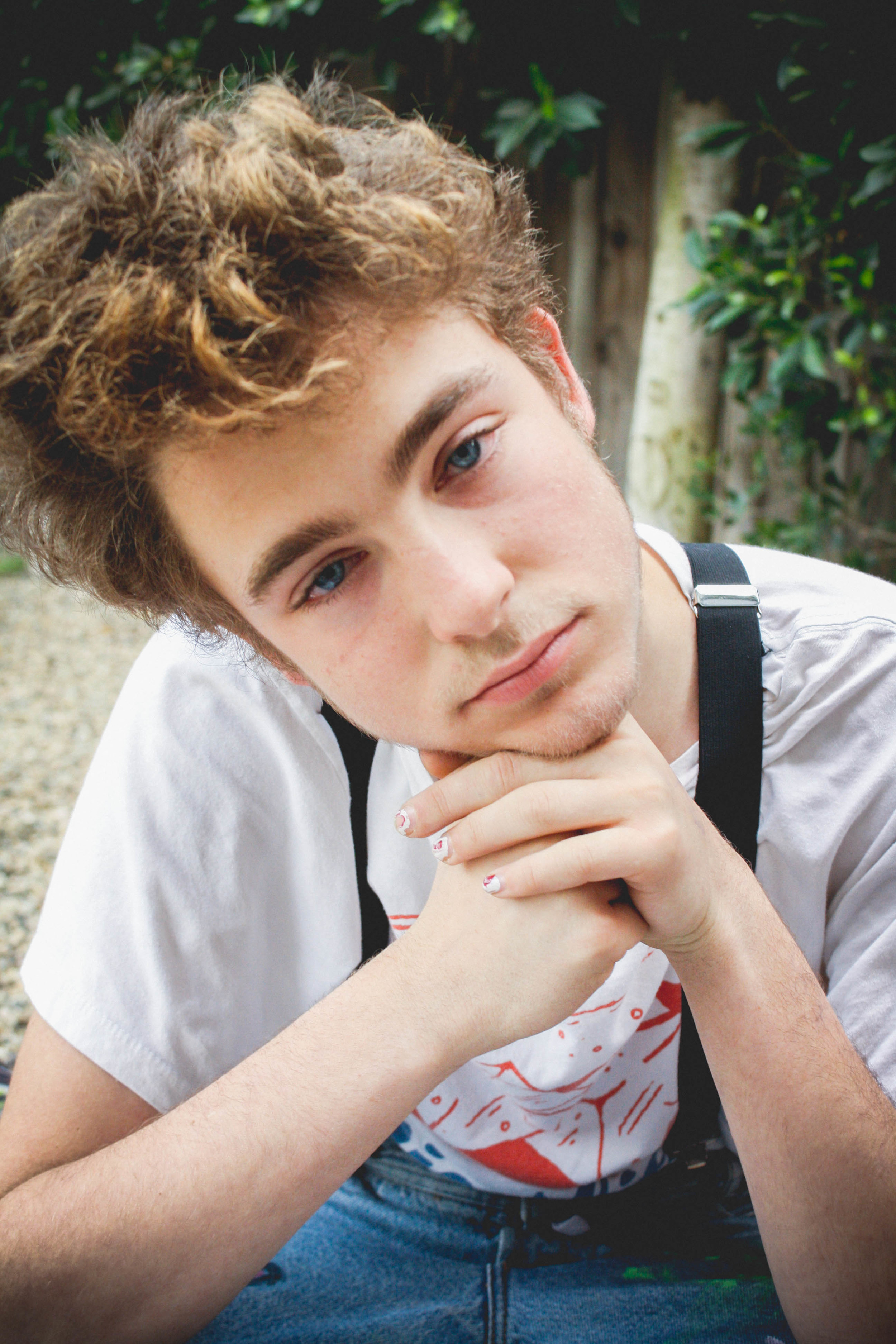 Model: Jacob Hartman Album Reference: The abbreviation of "just chilling" 
