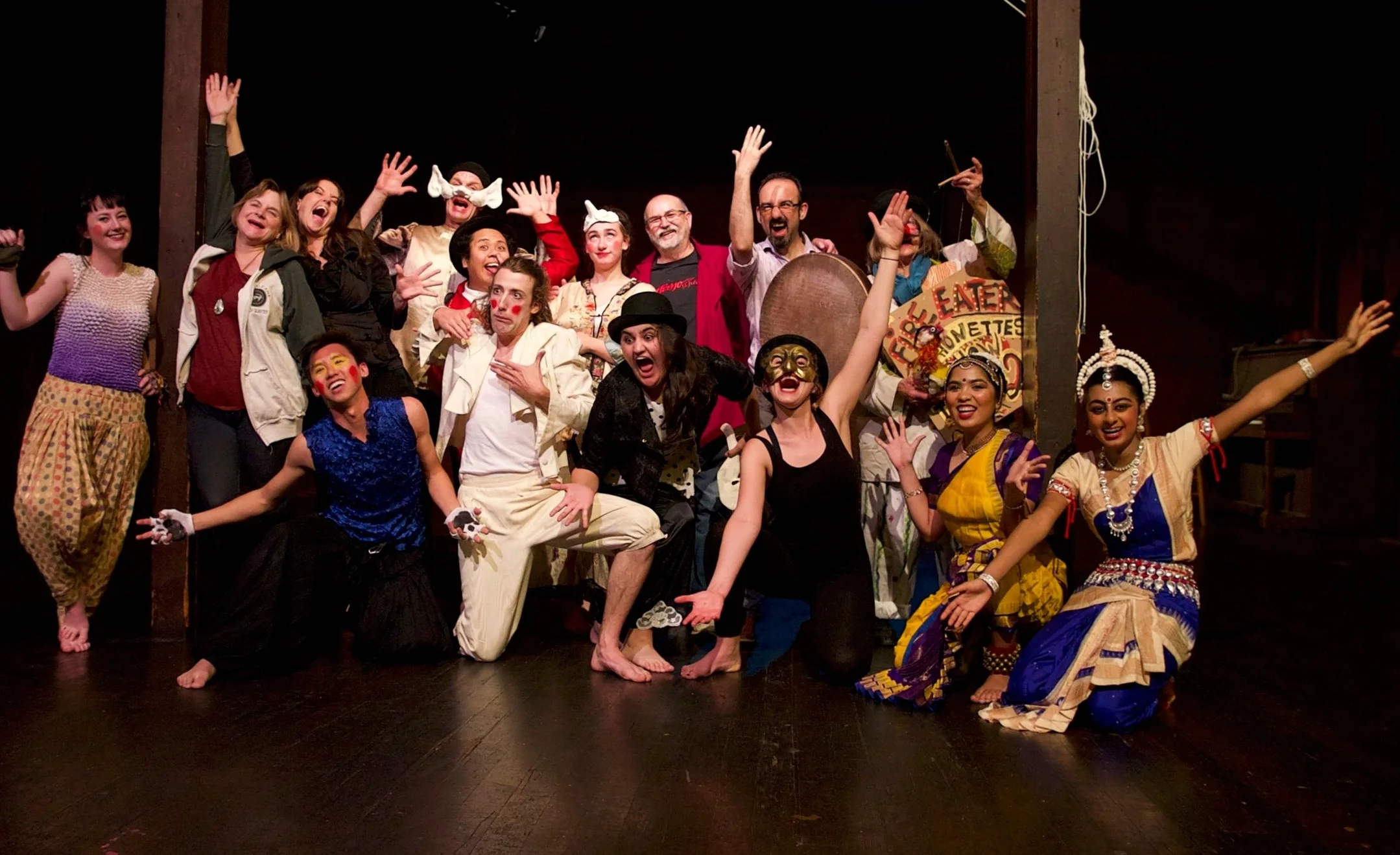 Some of the 2018 Diasporas Festival Performers