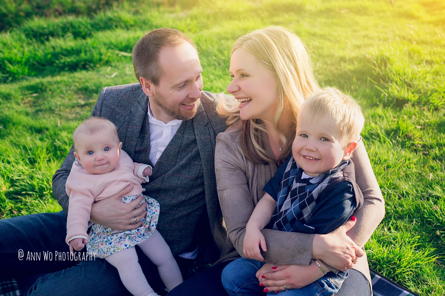 Outdoor family lifestyle photography Ann Wo London