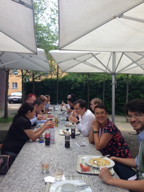 The visiting companies and the members of the Swiss financial community all got to know each other over communal meals.