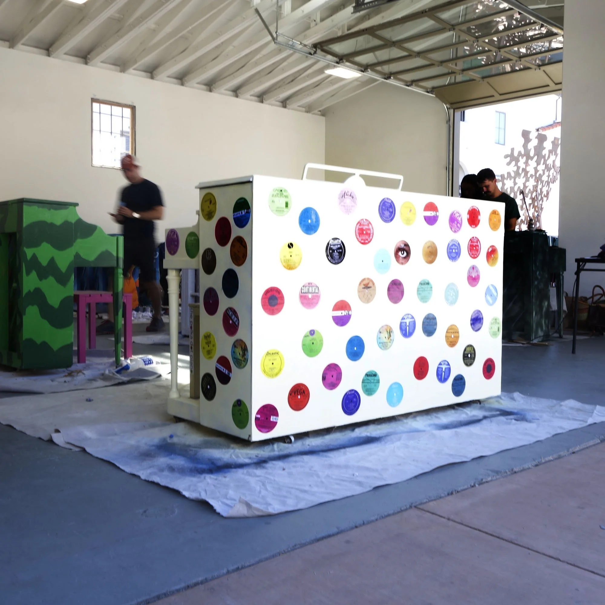 Polka Dot Piano for Pianos on State Street