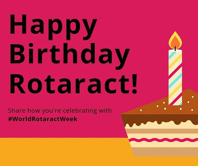 How are YOU celebrating?? We&rsquo;re celebrating w/ #fellowship and #fun!
...
TONIGHT 3/14
6:30-9pm
@fatcatnyc 
75 Christopher St
...
HBD Rotaract! You&rsquo;re looking fine for 51 🥳
#worldrotaractweek