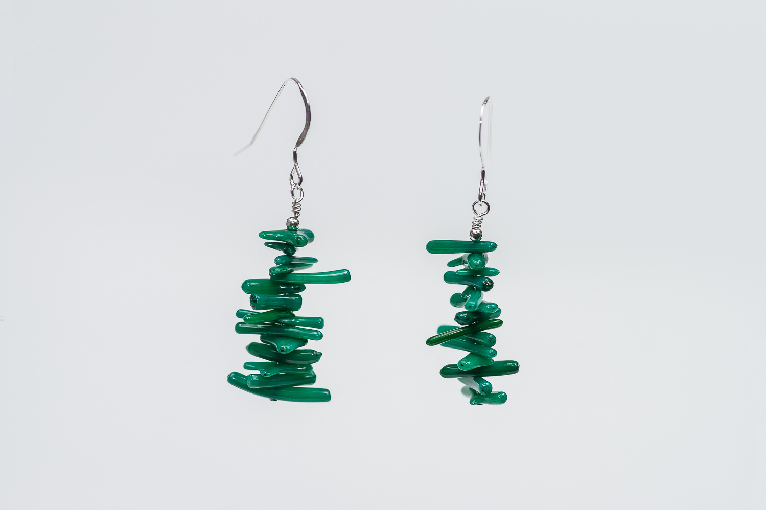 Green Earrings