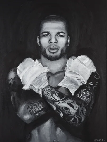 TYRONE SPONG Acrylic on canvas SOLD