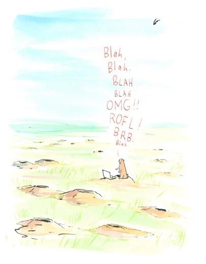 Blah Blah, Online Habits Series - Real Simple Magazine