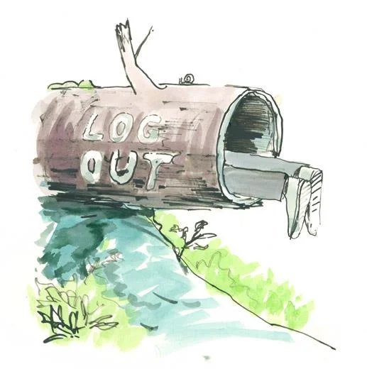 Log Out,Online Habits Series - Real Simple Magazine