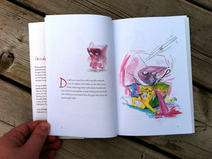 Highly Inappropriate Tales for Young People interior pages