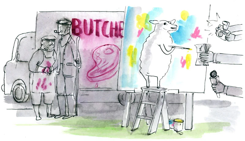 Young Artist to the Slaughter - Apollo Magazine