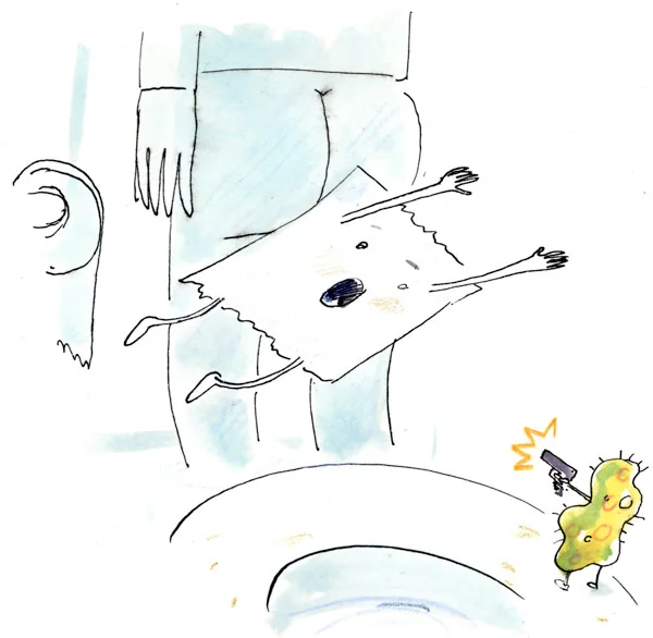 Can Toilet Paper on the Seat Protect You from Public Toilet Germs? - Popular Mechanics