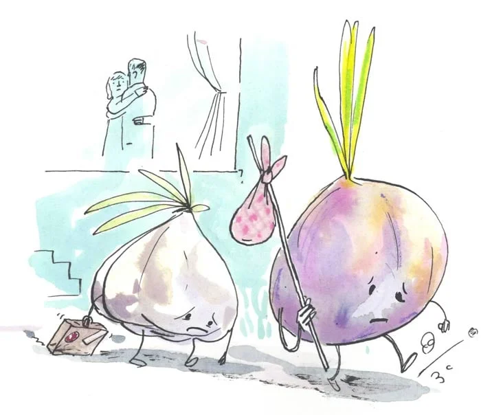 Olive and Garlic in Exile - O, The Oprah Magazine