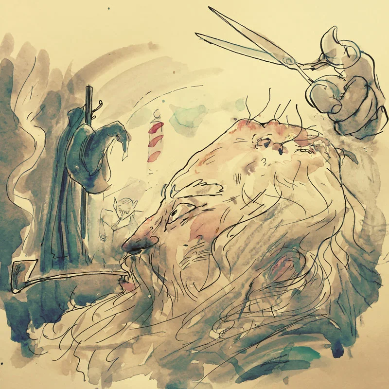 Wiz-hair'd - Unpublished